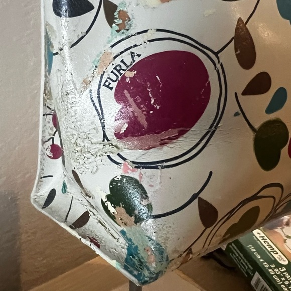 Authentic FURLA Tote in Less than Good Condition - Picture 12 of 12